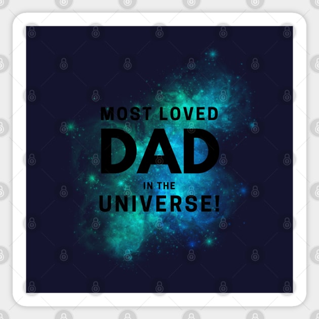 Most loved dad Sticker by HighwayForSouls